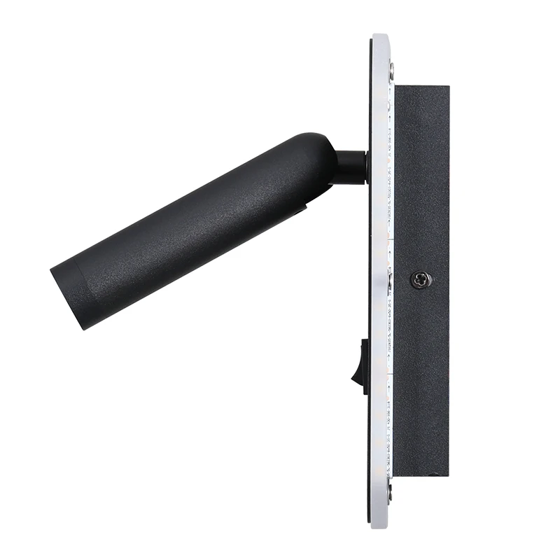 Modern luxury Indoor Hotel Room bedroom mounted 3W Wall Lamp Adjustable bedside reading Led Wall Light