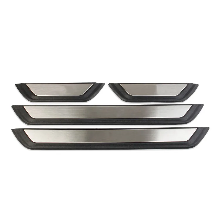Лидер продаж с фабрики внешние аксессуары черный хромированный порог из АБС-пластика нержавеющей стали для Toyota CHR 2019 2020 2021