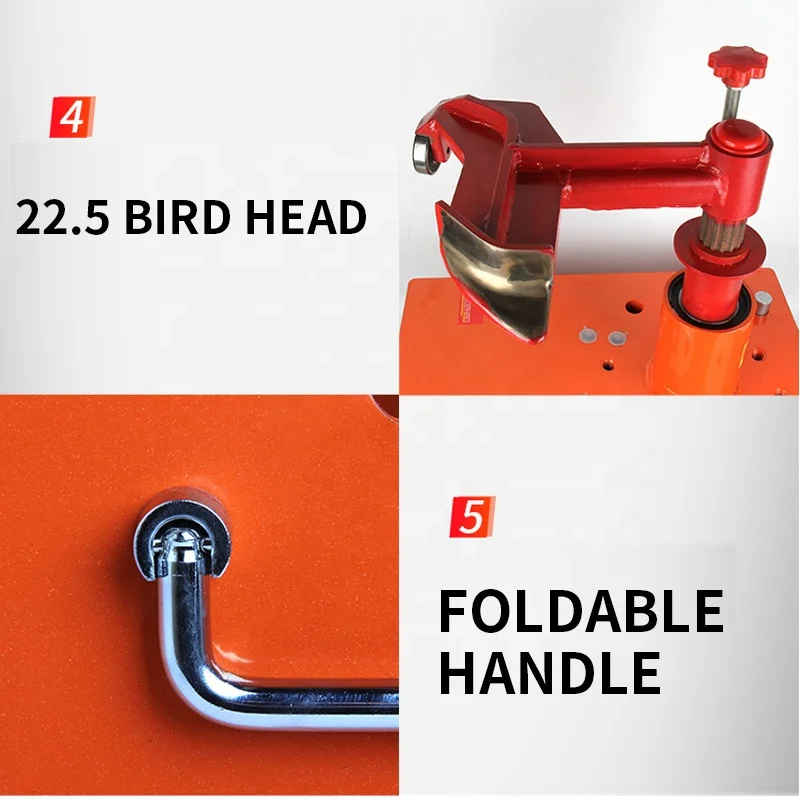 Factory Direct Sale Easily Use Manual Truck Tire Changer Tyre Machine Tool Pneumatic Tire Changer For Sale