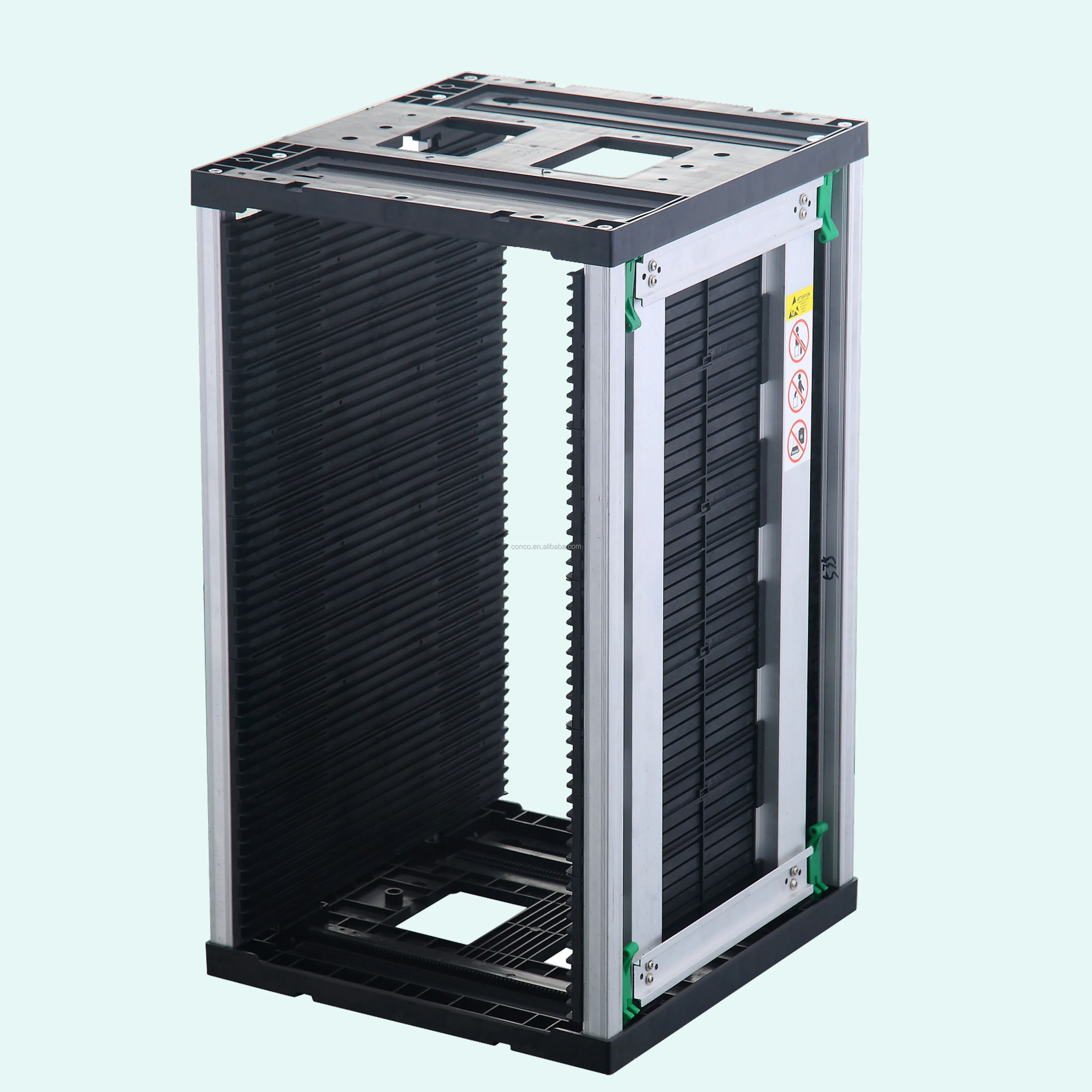 Hot Sale COP-805-01 ESD PCB SMT storage magazine plastic Rack Manufacturer