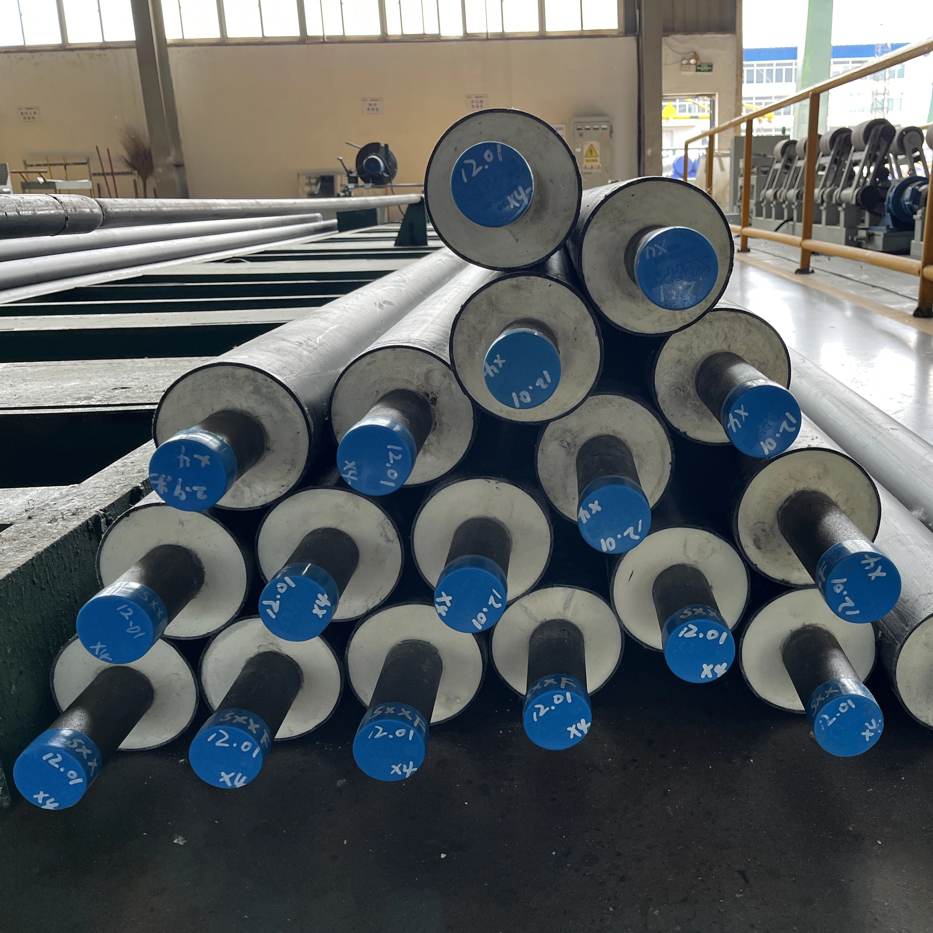 EN253 HDPE jacket insulation tubes insulated hot water pipe polyurethane foam insulated carbon steel pipe for supplying water