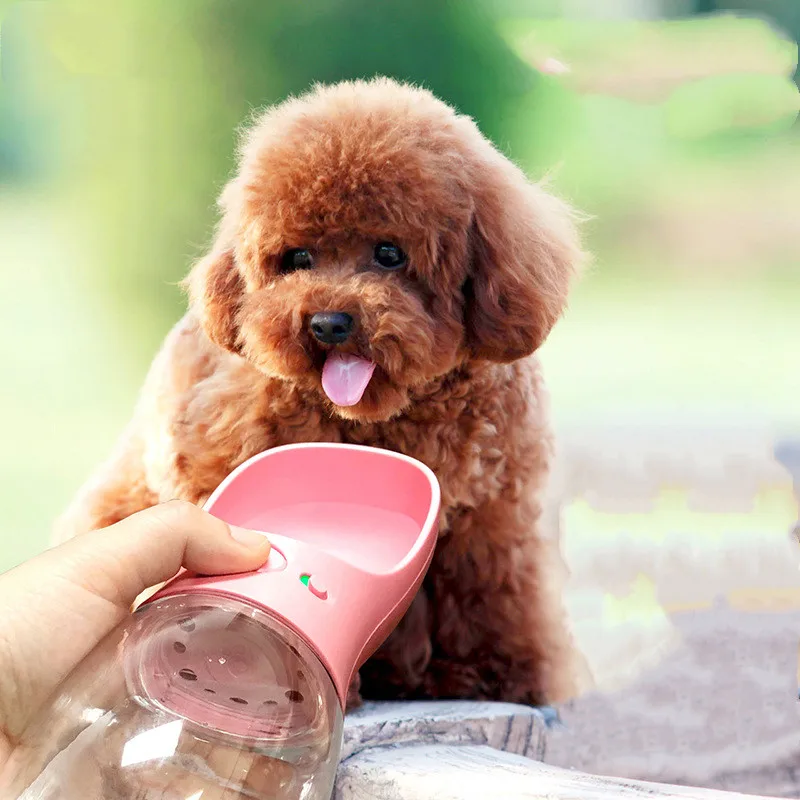 Wholesale Manufactory Food Grade Leak Proof Portable Puppy Pet Travel Water Bottle For Pet Travel
