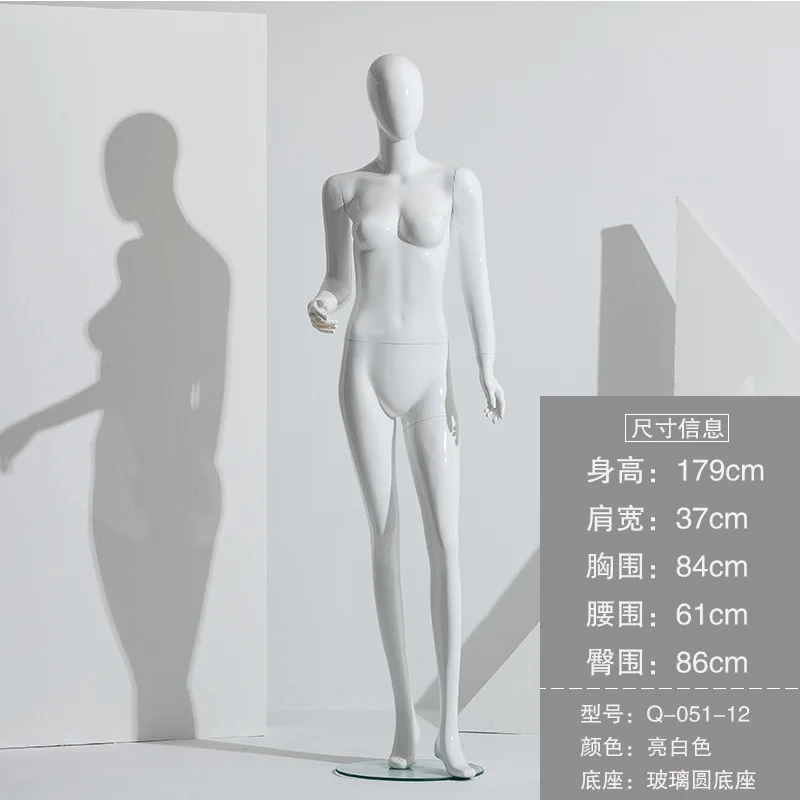 Wholesale Window white  Female Mannequins Full Body Dress Form Mannequin Women for Clothes Display