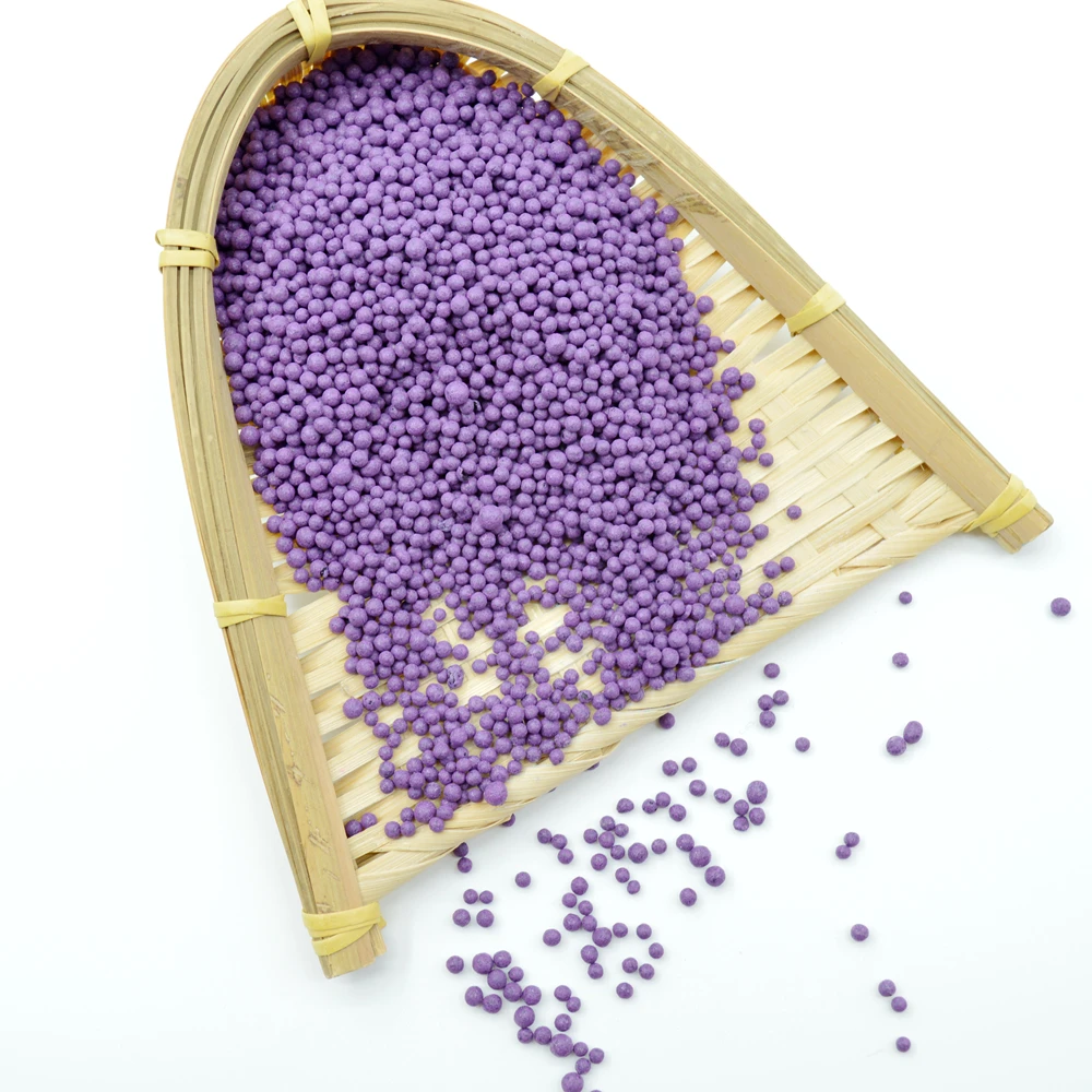 Manufacturer Supply Shining Pearl Amino Acid With Npk Shiny Ball Coated For Planting