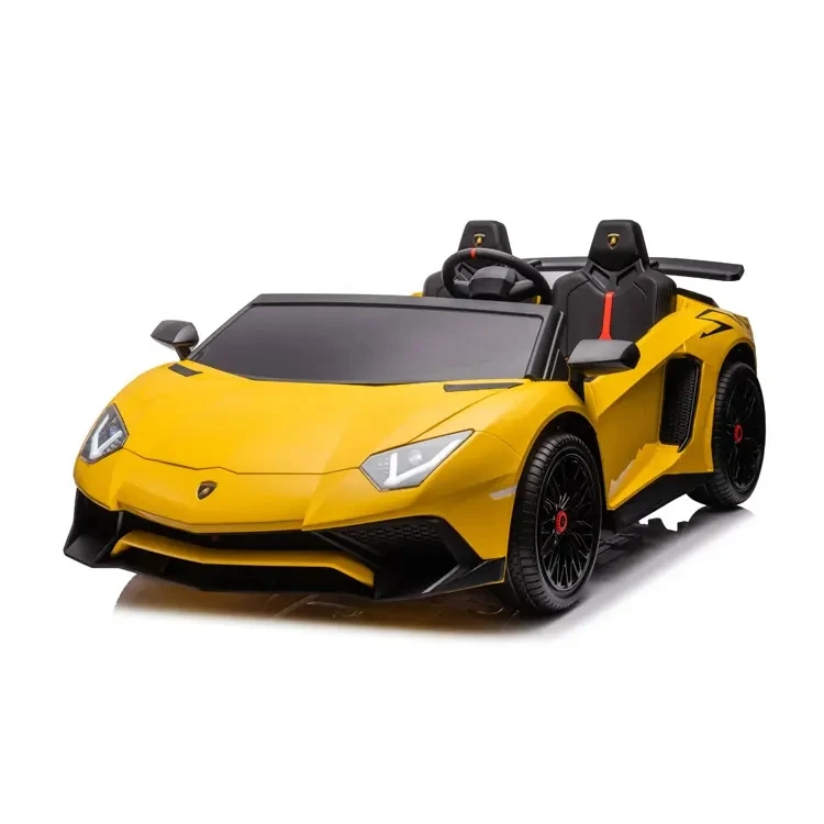 Big Size Licensed Aventador Sv 24v Electric Ride On Car With Two Scissor Doors