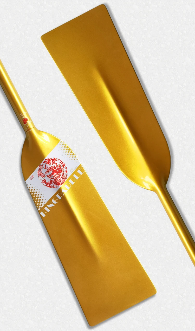 Kingpaddle 1 шт. золотистый цвет углеродный дракон лодка весло