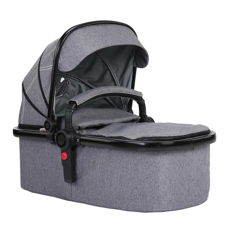 
American hot mum three-in-one baby carriage travel strollers baby 3 in 1 pram luxury with removable shopping basket and car sit 