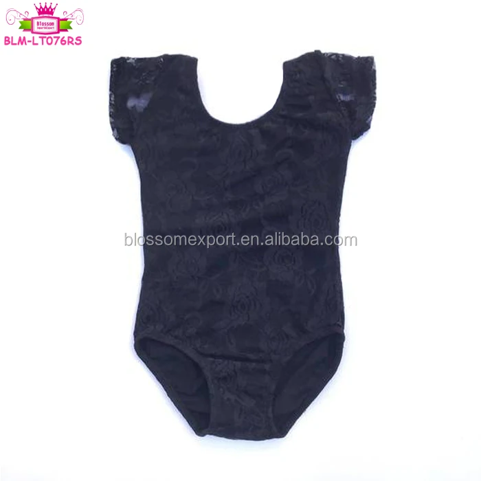 Infant Toddler Long Sleeve Solid White Lace Overlay Leotard For Baby Girls Clothes Lace And Cotton Lined Romper Bodysuit