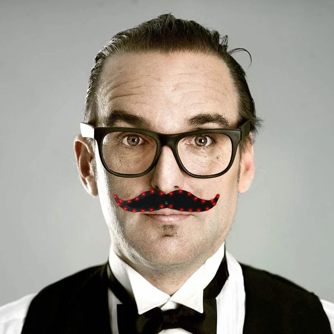 New Mustache Accessories Funny Party Led Mustache