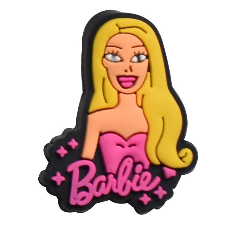 Новый мультфильм горячая Распродажа любовь босс малыш дизайнерская розовая девочка Кроксы обувь талисманы ПВХ для Сандалии Croc поиск alikes обувь аксессуары