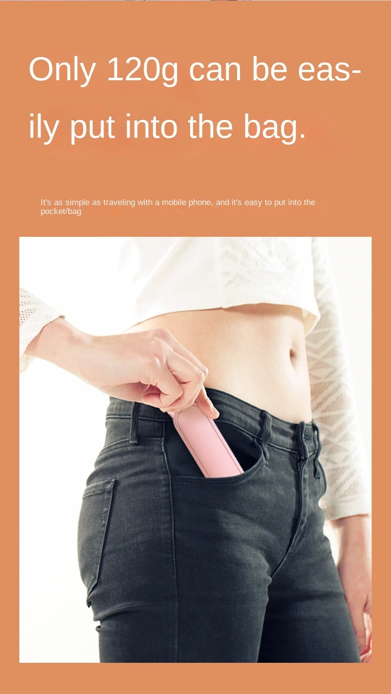 2022 New Fashion Mini Rechargeable Fan Multifunction Portable Fan With Low Noise Wholesale Handheld Fan