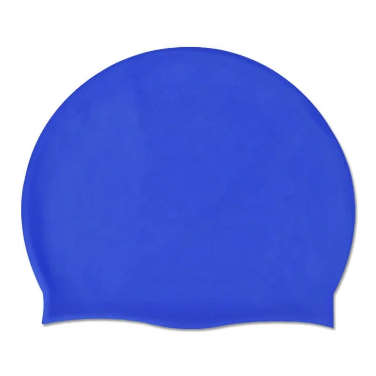 100% Adults Waterproof Silicone Swim Caps Custom Latex Silicone Swim Caps