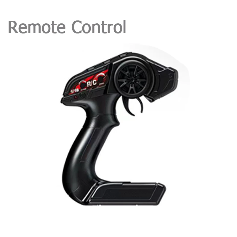 QS Hot Selling 2.4G Remote Control 4WD Climb Vehicle RC High Speed Big Wheel 2 Colors Off-Road Racing Car Toy For Children Gift