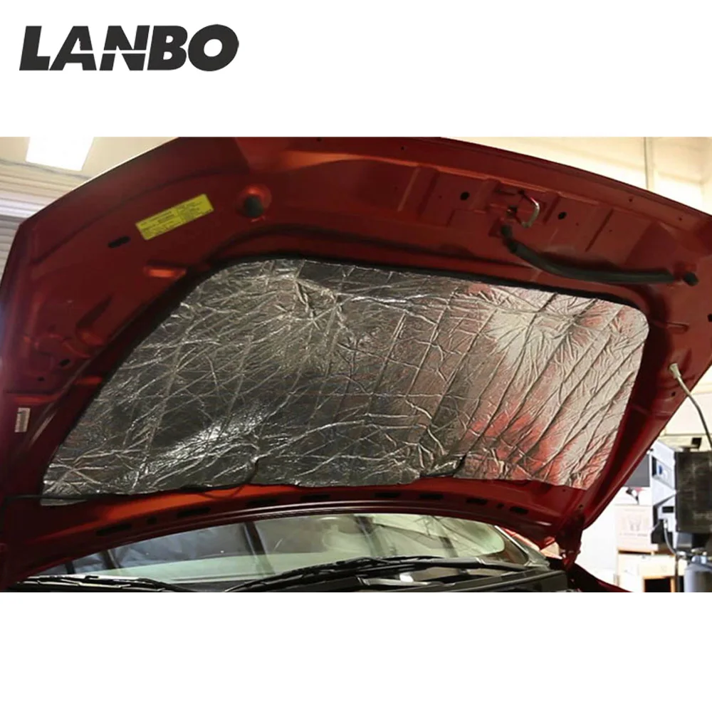 close cell foam rubber car engine hood noise insulation acooustic insulation for cars