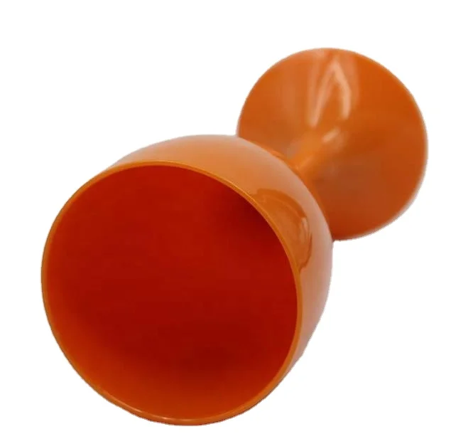 Индивидуальные пластиковые бокалы для шампанского из поликарбоната, небьющиеся бокалы белого и оранжевого цвета, бокалы для вина 300 мл