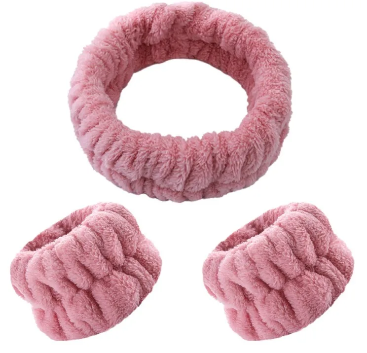 Women Colorful Hair Bands Custom Logo Spa Facial Headband Skin Care Beauty Salon Headbands