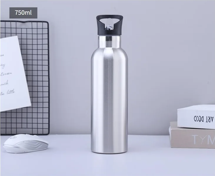 2022  400ML  500ML  600ML Sport Water Bottles Stainless Steel Water Bottle Insulated Flask Water Vacuum Flasks