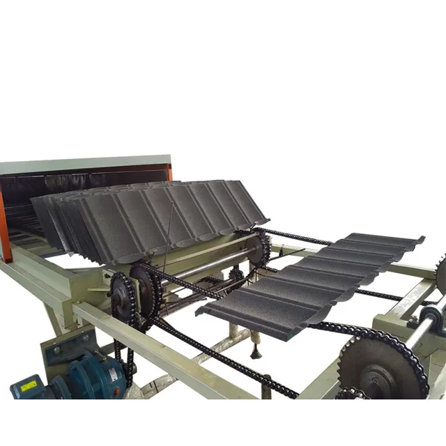 Standard Archaized Colored Roofing Vermiculite Tile Forming Machine