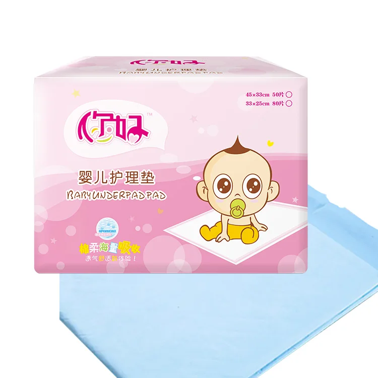 Hot Sell Super Care High Absorbency Disposable Incontinence Underpads For Baby