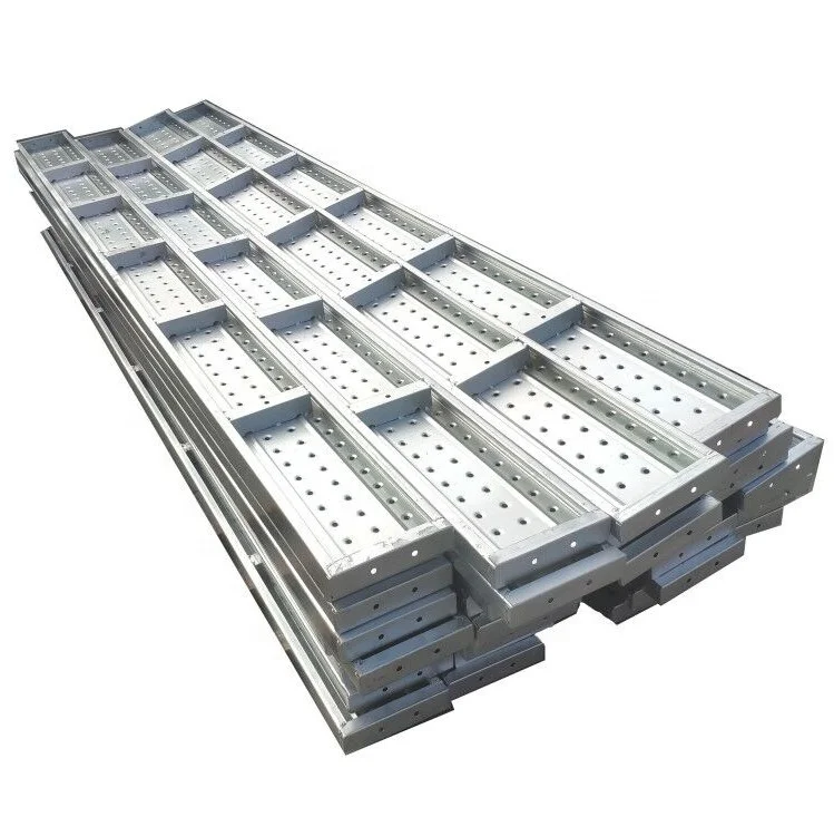 Perforated Steel Scaffold Plank Galvanized Steel Scaffolding Plank Walking Board Steel Without Hook