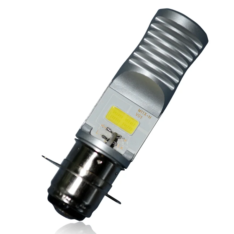 RTD M11X P15D-25-1 H6 T19 motorcycle led light bulb 8W led headlight for motorcycle scooter AC/DC9-85V