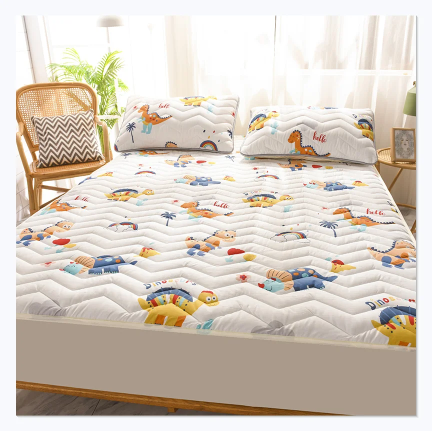 
 Новинка 2021, хлопковая Водонепроницаемая простыня с наволочкой, комплект домашнего постельного белья  