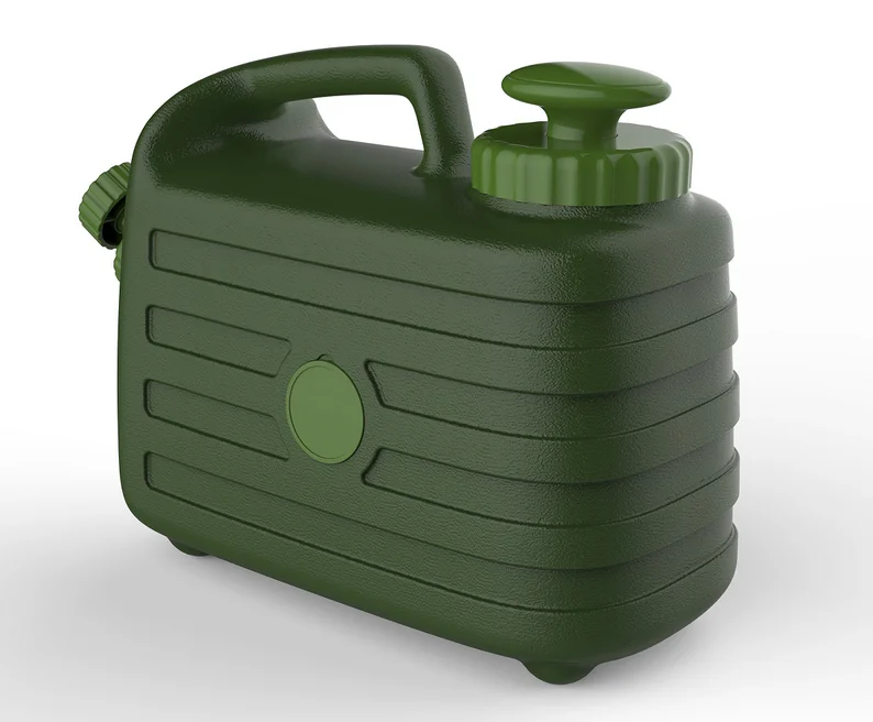 
10L Camping Water Filter Tank, Portable Jerrycan for Hiking and RV 