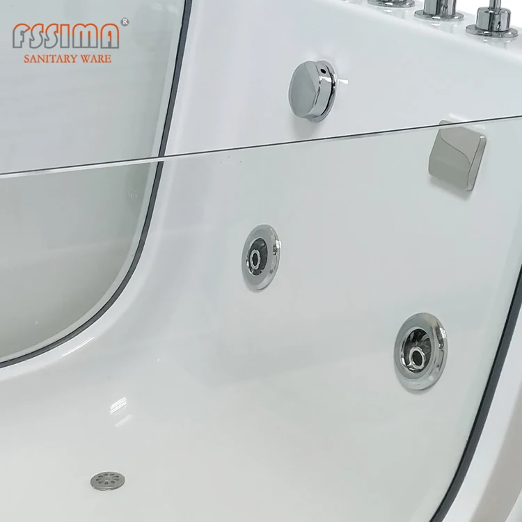 Cheap price acrylic baby spa kid spa infant white color massage bath