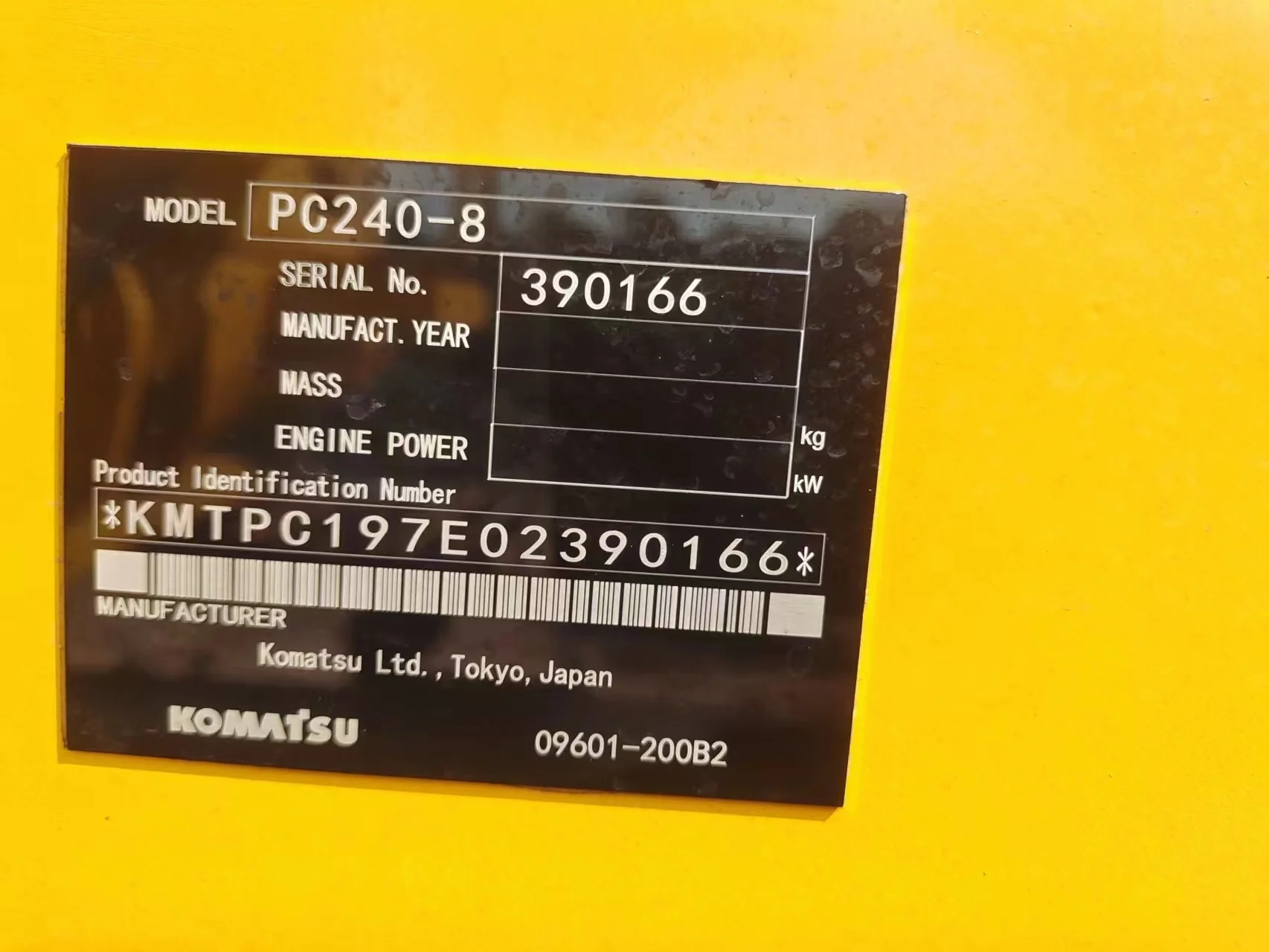 Used Japan Komatsu Pc270-7 Crawler Excavator Heavy Equipment Construction Machinery Excavator For Sale