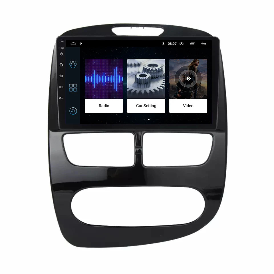 QLED cooling fan Android 11 8+128G car video FOR Renault Clio 4 BH98 KH98 2012 - 2018 Voice Control car gps auto radio