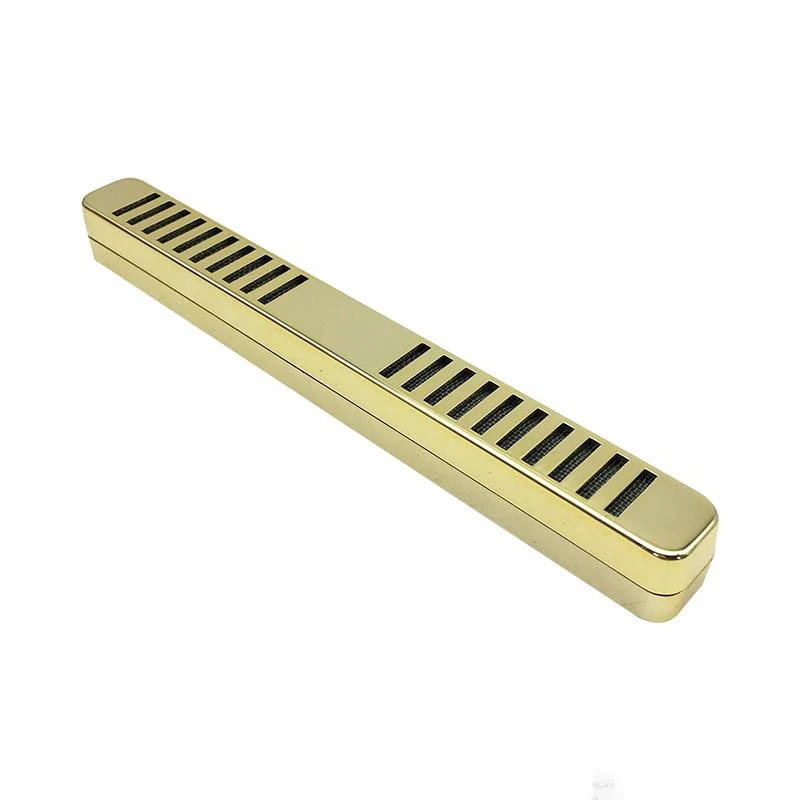 Long stick Golden plastic humidifier for cigar