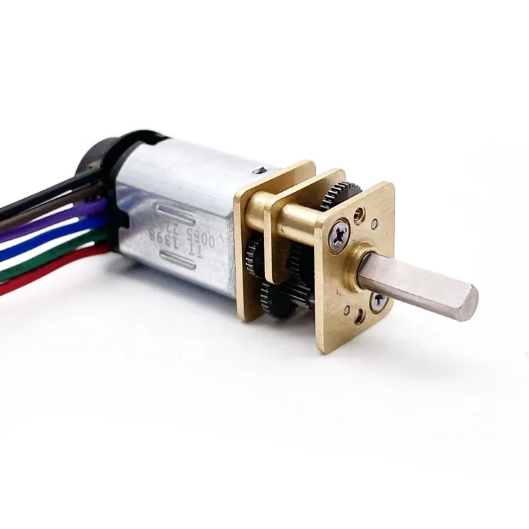 Permanent magnet motor dc n20 12v motor dc motor electr gear 50 rpm 280 rpm 1450 rpm with encoder