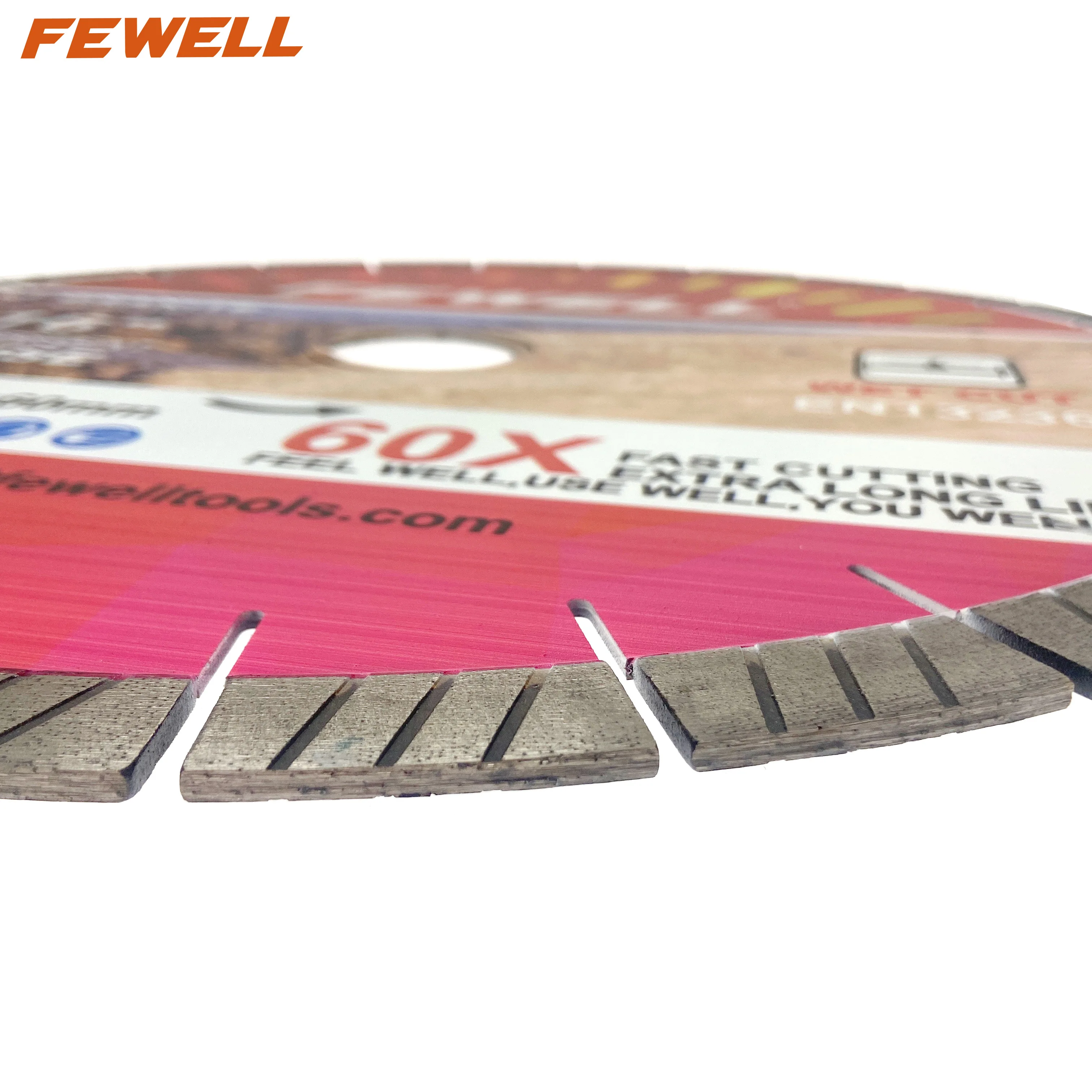 16inch 400*20*60/50mm Silver Brazed arix segments turbo silent steel core tools diamond disc saw blade for cutting hard granite