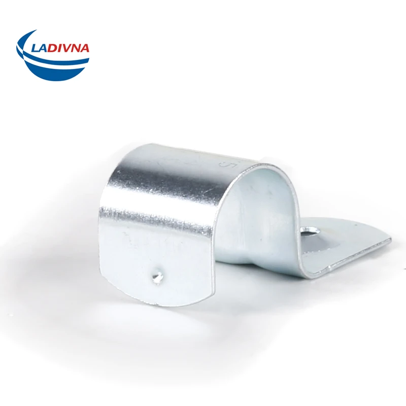 Australian Conduit Pipe Hose Saddle 20mm Galvanized  Sheet Metal Electrical Pipe Clamp