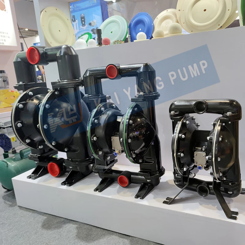 It Is a Diaphragm Pump With Compressed Air As the Power Source and the Pump Body Is Mainly Made of Aluminum Alloy Material