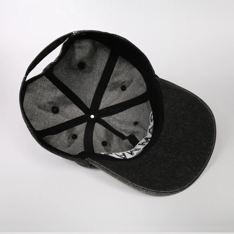 Hats & Caps Custom Denim Jeans Blank Dad Hat Vintage Washed Ball Distressed Washed Baseball Cap