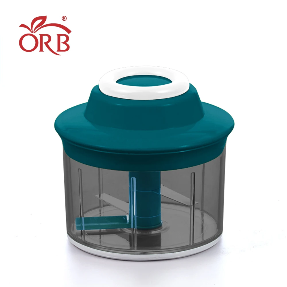 Kitchen small manual hand pull chopper  for vegetable Fruits Nuts Onions