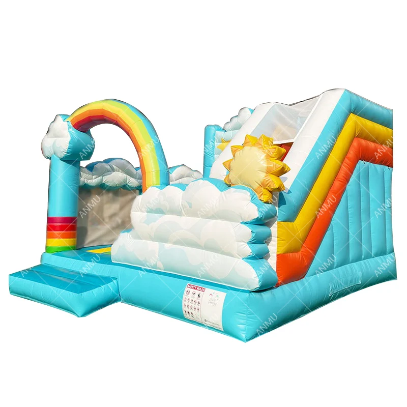 Commercial  inflatable bouncy moonwalk jumping castle bounce house for kids adults