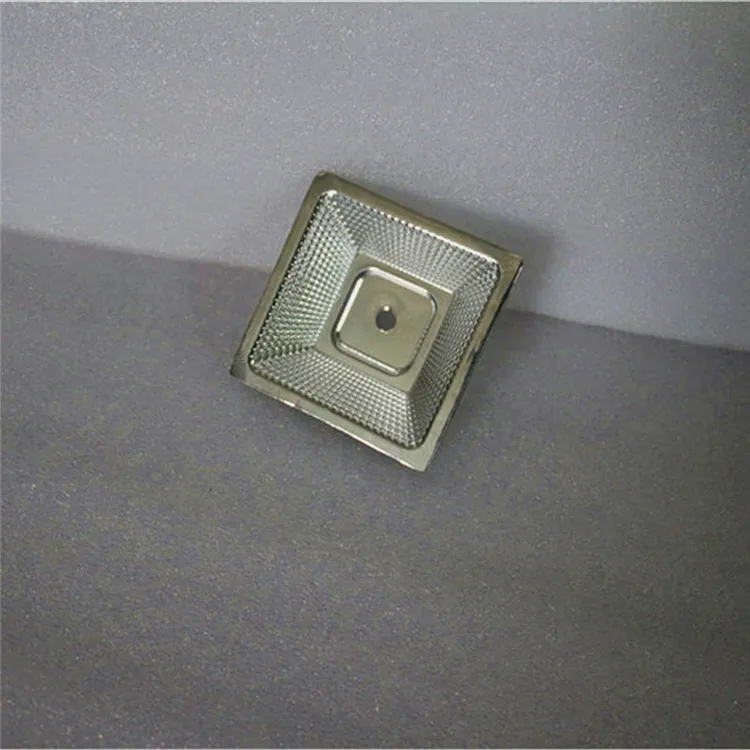 90% Reflectivity Square 1060 Aluminum Light Reflector Cup Led Reflector Cup Suitable For Ceiling Lamp Spot Lights Cast Lights