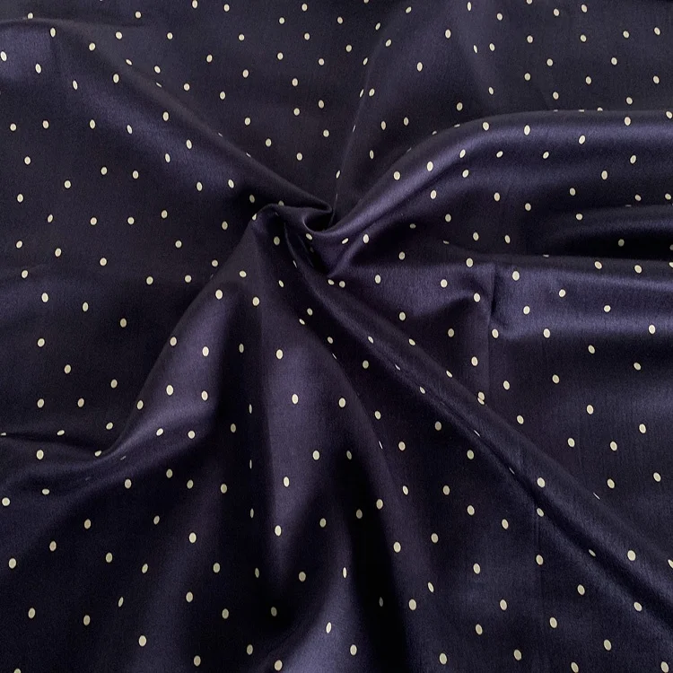 
Chinese Cotton Silk Fabric Silk Cotton Blend Fabric for Women Clothes 