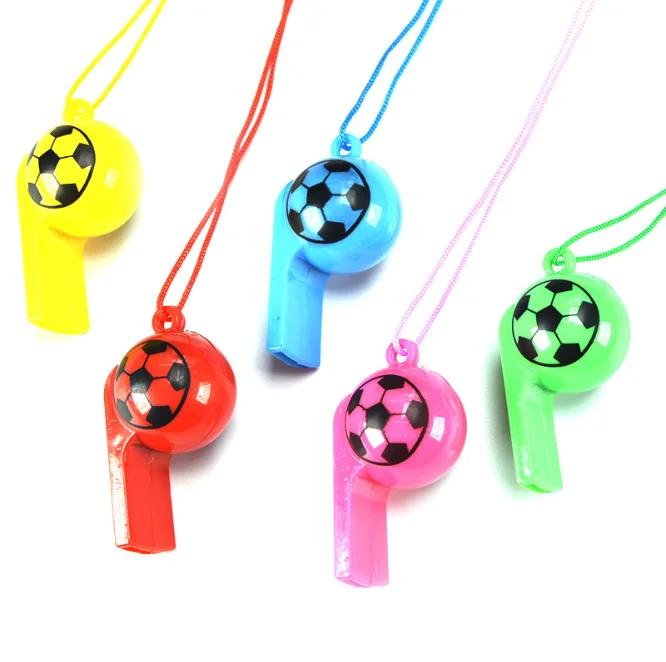 Whistle Children Football Whistle Environmentally Friendly Plastic Children Activity Toys Cheering Fans Part
