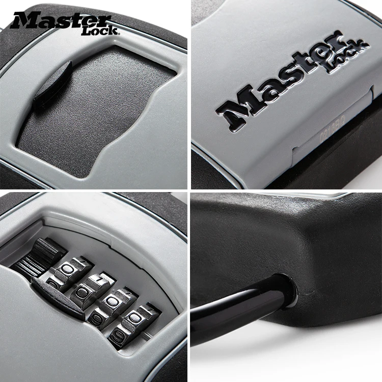 Master Lock 5400D ящик для хранения ключей с использованием 4 цифровых пароля или карт