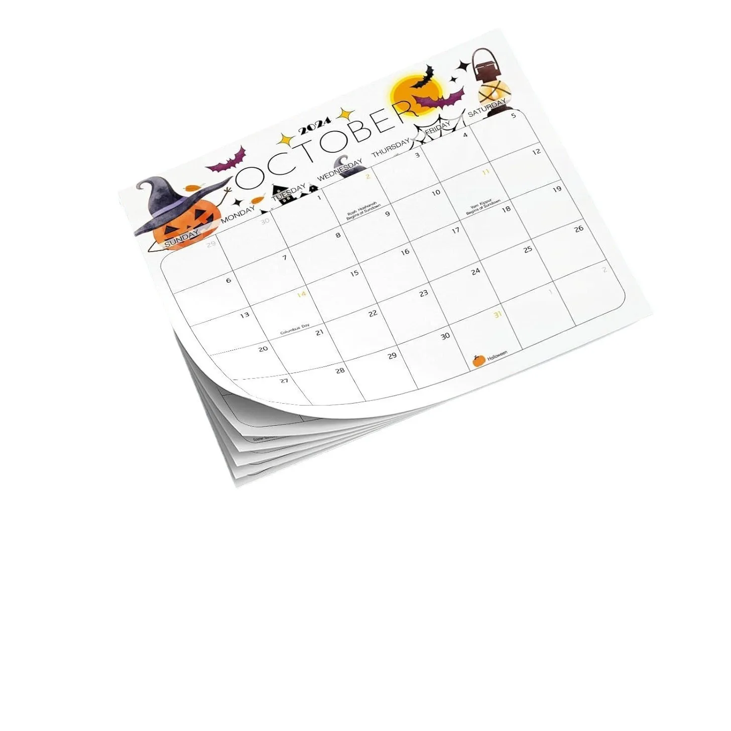 China Factory Magnetic Refrigerator Stickers Memo Message Board Paper Calendar Magnetic Calendar For Fridge