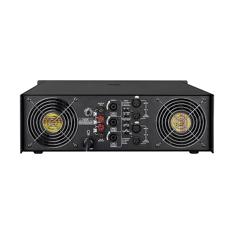 Dragonstage Hot sale Pro sound audio Class  AB power amplifier with 2 channel 3U 1800W