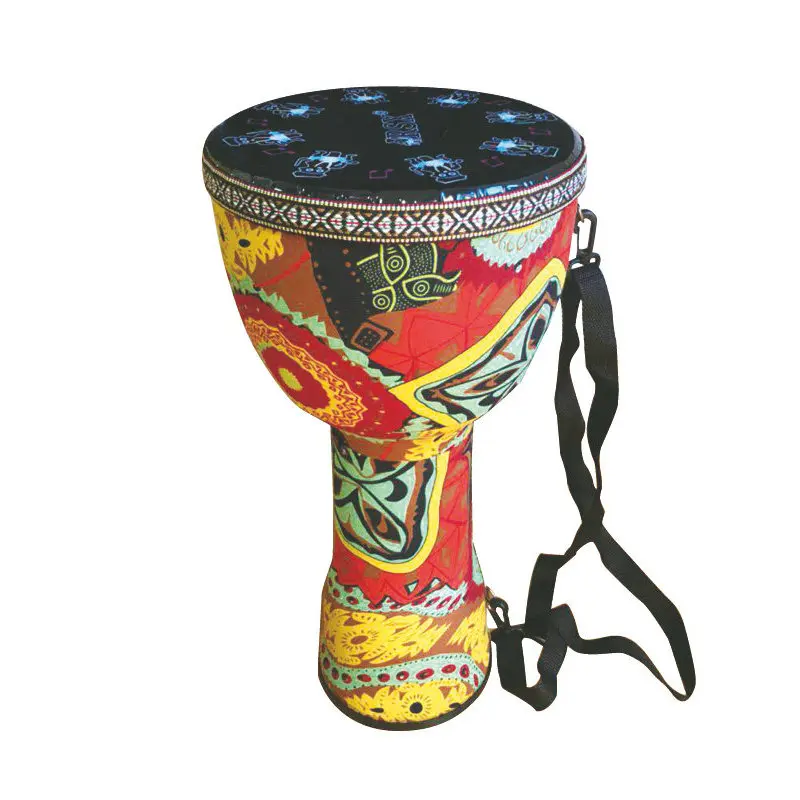 Оптовая продажа, китайские товары, африканские барабаны, ручной перкуссионный барабан Djembe djembe для детей, 8 дюймов