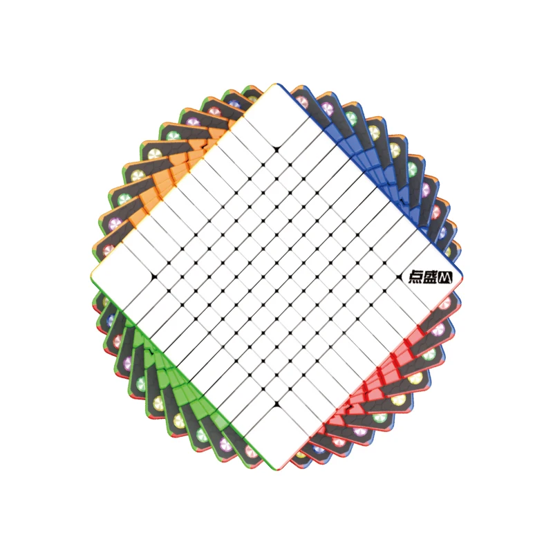 Diansheng 11x11 кубик без липучек развивающие игрушки интеллектуальные скоростные соревнования головоломка для игрока