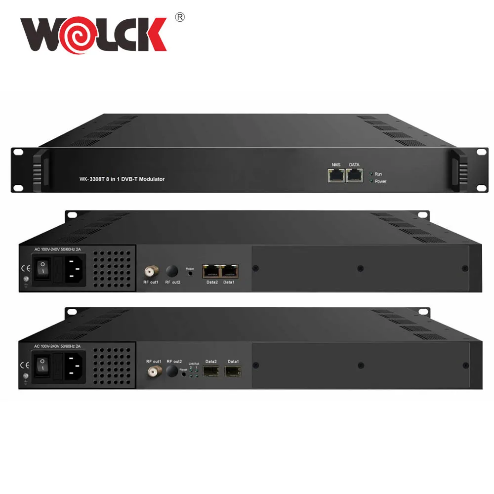 CATV Head End 4k IPTV Solutions 4 8 12 16 24 32 48 Channel ATSC HD Video Encoder Modulator