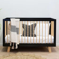Bed room furniture bedroom set Best sell design wooden baby crib