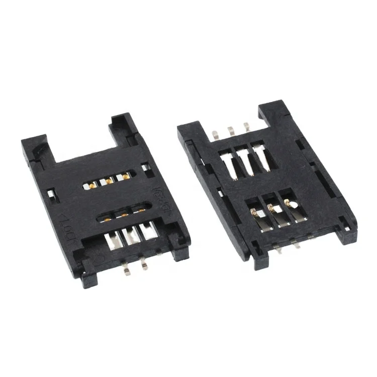 
SD Card Long Body Type SMT High temperature resistance With Tablet Connector 