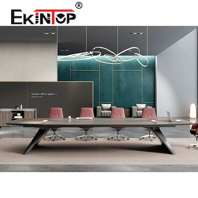 Современный роскошный офисный стол и стулья для конференц-зала Ekintop